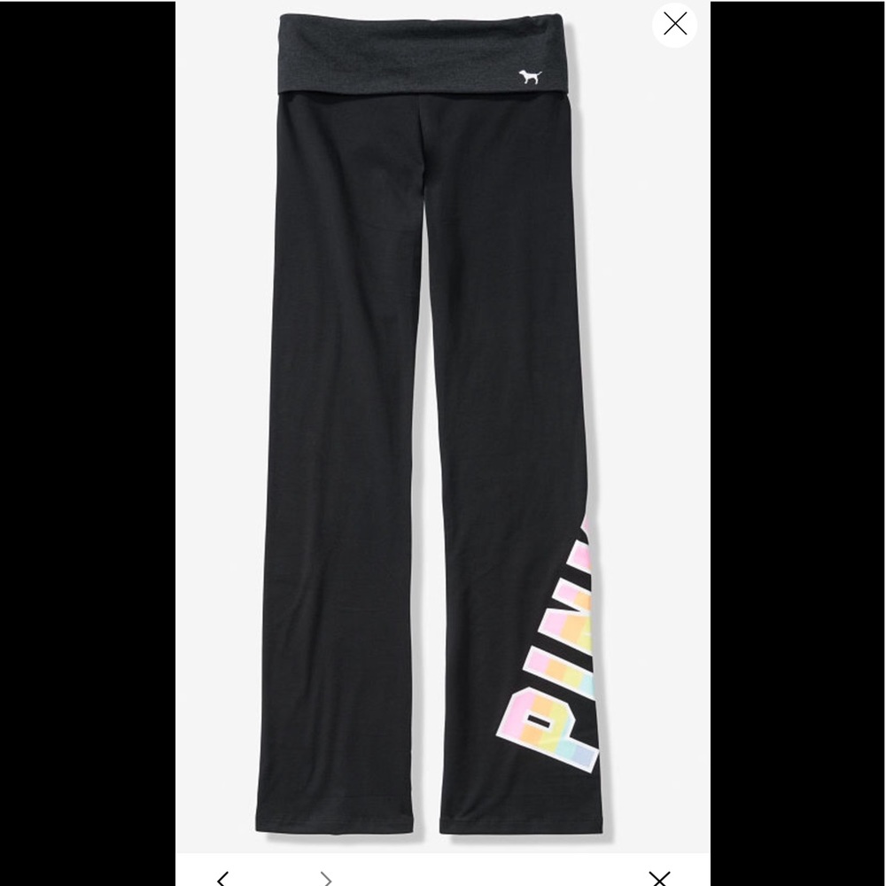 Victoria Secret rainbow leggings size medium